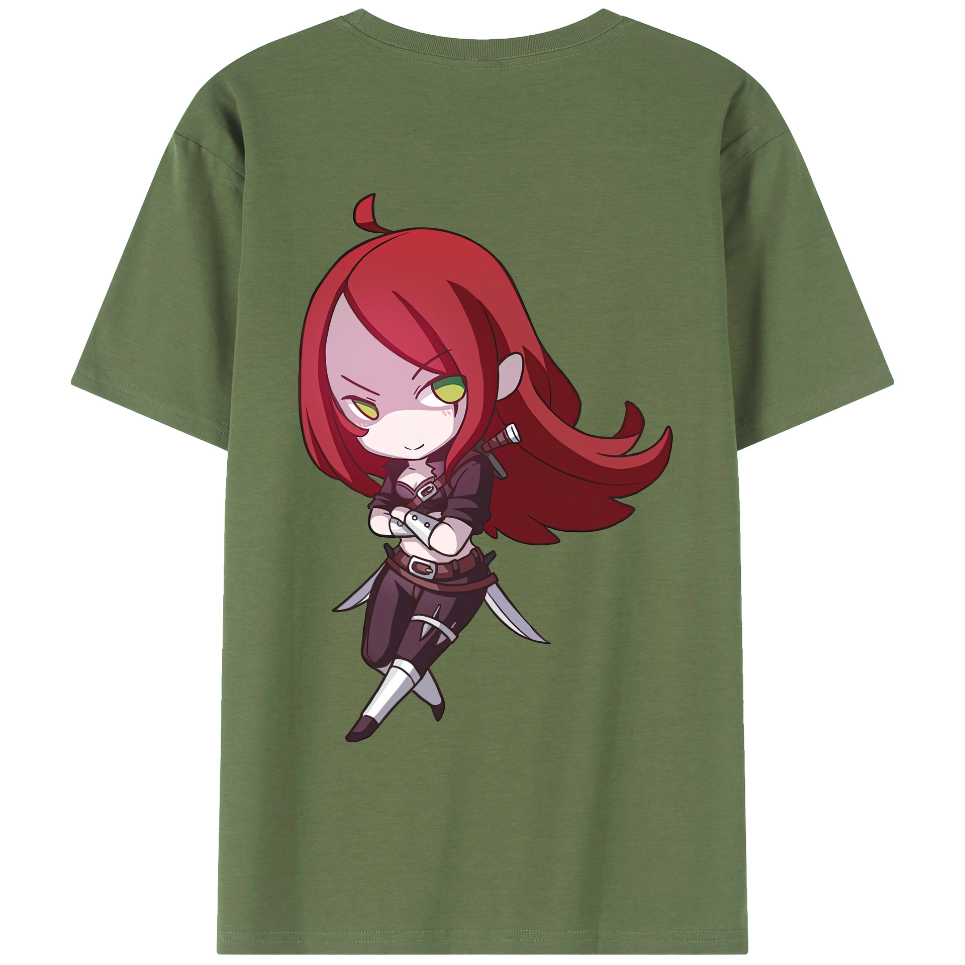 リーグ・オブ・レジェンド League of Legends LOL 綿100％ メンズ半袖Tシャツ（バックプリント） 通気性